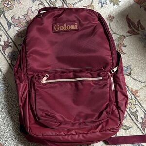 Maroon Backpack for Men